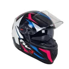 Capacete FW3 GTX Star Azul Com Rosa