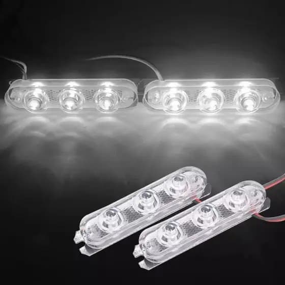 Kit Strobo branco + controladora 12v