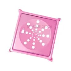 Ralo Grelha Quadrado INOX Cor Rosa 10 CM 15 CM