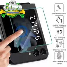 Pelicula de Tela Traseira Para Z Flip 6 Vidro Temperado