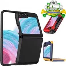Capa Capinha Anti Impacto Silicone para Z Flip 6 Proteção Meio