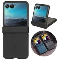 Capa Capinha para Razr 60 com Proteção no Meio Couro Case