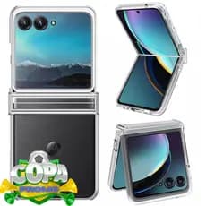 Capa Capinha Para Motorola Razr 40 Ultra com Proteção no Meio Acrílica