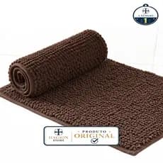 Tapete Bolinha Multiuso Antiderrapante Sala Banheiro Cozinha Poliéster 38x58cm Soft Confortável