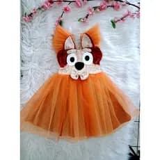 Fantasia infantil Bingo luxo /Vestido Bingo Luxo