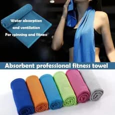 Toalha De Resfriamento Rápido Absorvente Gelo Microfibra Sweat Sports/Fitness/Gym/Yoga