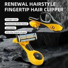 Máquina De Cortar Cabelo Portátil Navalha Rápida Careca Manual MINI Barbeador