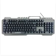 Teclado Gamer Metálico Painel Em Alumínio Usb, Rgb