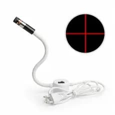 Guia Laser Cruz Base Magnética para Máquina Costura e Bordar
