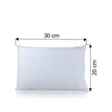 almofada sublimatica poliester branca 20x30