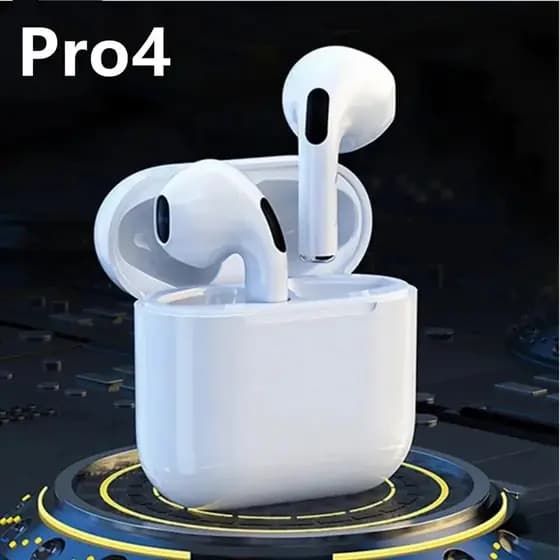 Novo Pro 4 Fones de Ouvido Sem Fio Tws Fone Bluetooth Em Ouvido Pro4 para Xiaomi Lenovo Fones de Ouvido Sem Fio