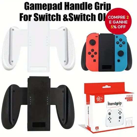 Novo Suporte de Punho para Nintendo Switch & Switch OLED JoyCon Suporte de Controle Gamepad Joypad