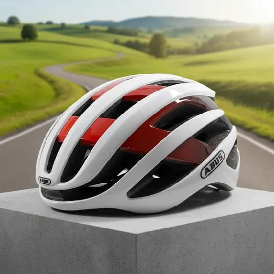 ABUS AirBreaker Capacete - Capacete de Bicicleta Aero Ultraleve para Triatlo e Ciclismo