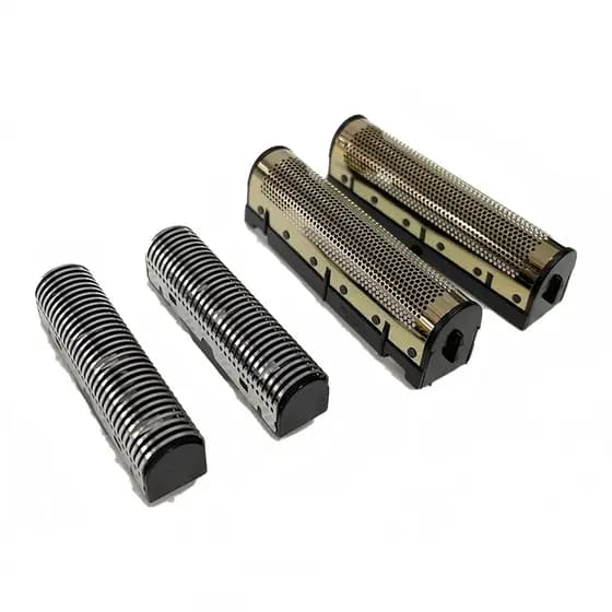 Conjunto Profissional de Folha Dupla e Lâmina de Substituição para Barbeador Elétrico Sem Fio Babyliss