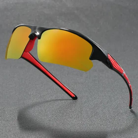 Óculos de sol esportivos masculinos para atividades ao ar livre; óculos de sol para dirigir; óculos de sol