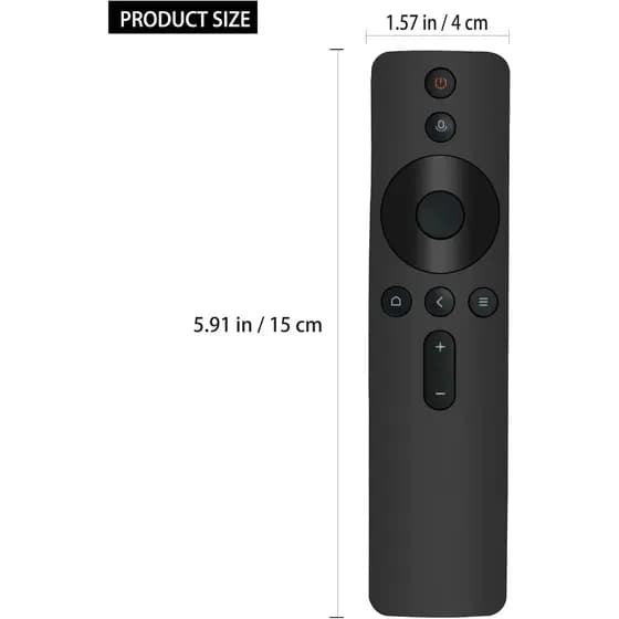 Novo Controle Remoto de Voz para Xiaomi Mi TV Box 3V 4S (M18S) Mi TV Box 4 e Mi Box 3 com Microfone
