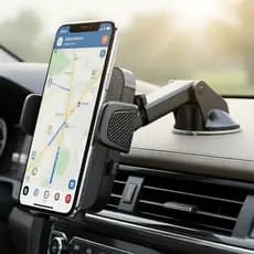 Suporte Veicular de Sucção para Painel - Suporte Universal para iPhone e Dispositivos Android