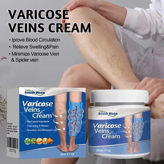 Tratamento De Efeito Pomada Biodermante Para Veias De Varizes Removedor Creme De Alívio Da Dor