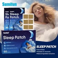 Remendo De Sono Acuponto Gesso De Ervas Cuidados De Saúde Insônia Alívio Relaxamento Profundo Adesivo Natural Calmante N