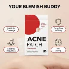 36 Pçs Hidrocolóide Acne Remendos Invisíveis Espinha Para Rosto Absorver Óleo Pus Reduzir Vermelhidão Zit Adesivos Duran