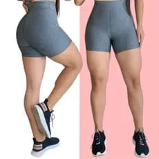 Bermuda legging short fitness academia