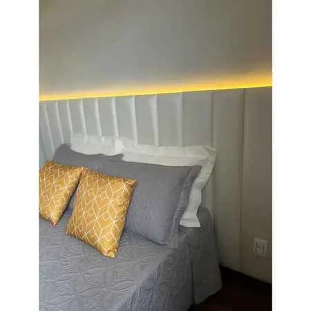 Kit Cabeceira Modular Estofada Retângular 45x20 - ENVIO IMEDIATO