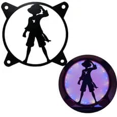 Grade personalizada para cooler One Piece Luffy Grade Fan Fan Gride PC Gamer Acessórios