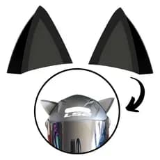 Orelha De Gato Acessório para capacete