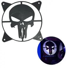 Grade personalizada para cooler Justiceiro Grade Fan Fan Gride PC Gamer Acessórios