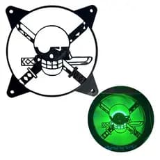 Grade personalizada para cooler Zoro One piece Grade Fan Fan Gride PC Gamer Acessórios