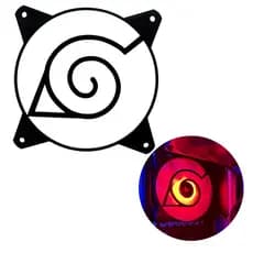 KIT Grade personalizada para cooler Naruto - Grade Fan - Fan Gride - PC Gamer - Acessórios