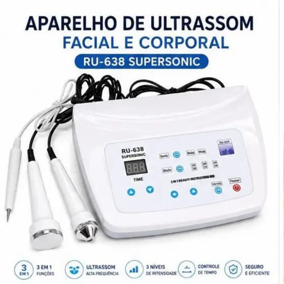 Jato Plasma Ultrassom  Alta Frequência Limpeza Facial Caneta Ultrassônica Acupuntura Cauterização