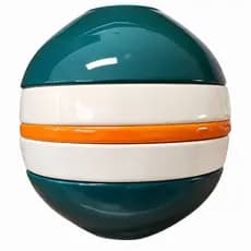 Tigela Fruteira Saladeira La Boule Ceramica Scalla 28cm Bege Segunda Linha