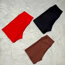 Kit 2 Shorts Fitness Feminino Suplex Premium Meia Coxa Cintura Alta Academia Treino Moda Fitness