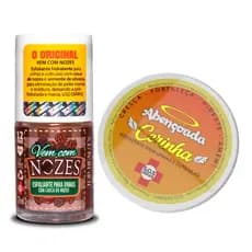 Base Esfoliante Vem com Nozes e Cerinha Abençoada Top Beauty proporcionando maciez, nutrição e cuidado diário