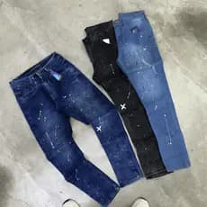 Calça Jogador Premium Denim Masculina Skinny Drip