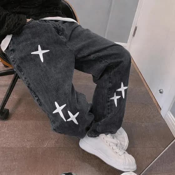 Calça Jeans Baggy Estonada Premium Star Denim Masculina