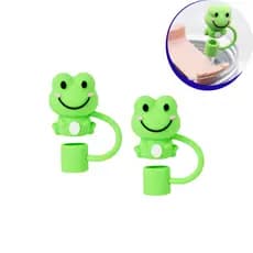 Kit 2 Tampas P/ Canudo Bomba Chimarrão Até 10mm Silicone Copo Stan Presente Natal