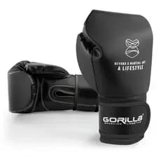 Luva De Boxe 12Oz Black Classic Gorilla  Profissional  Luta Artes Marciais Qualidade Original