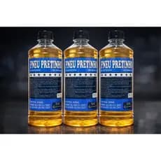 Pneu Pretinho Automotivo Concentrado Baba De Camelo Brilho Intenso Box 21 Garrafa de 500ml - Para Caminhão Carro Tuning
