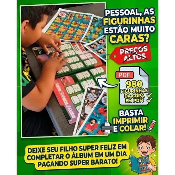 ARQUIVO EM PDF FIGURINHAS COPA DO MUNDO 2026