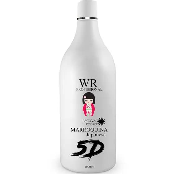 Progressiva Japonesa 5D 1000ml, Alisamento Perfect - Tratamento Capilar de Alinhamento e Brilho