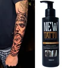 Creme Realçador Para Tatuagem New Tatto 150ml – Revitaliza e Intensifica as Cores