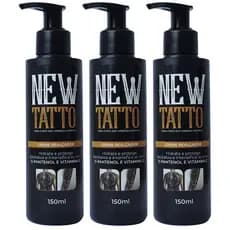 Kit Creme Realçador Para Tatuagem New Tatto 💛 Cuide e Revitalize Suas Tatuagens Todos os Dias!!