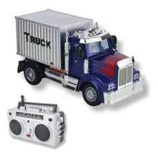 Brinquedo Caminhao Infantil Com Controle Remoto Super Prime Truck