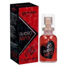 DEO COLÔNIA PERFUME PHERO MAX MISTIC BLACK 20ML LA PIMIENTA Feromonio