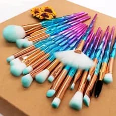 kit de pinceis com 10 unidades sereia