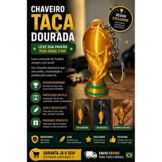 Chaveiro Taça da copa do mundo 2026