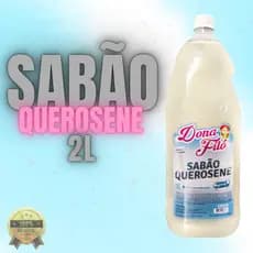 SABAO COM QUEROSENE CONCENTRADO LIMPA E DA BRILHO 2L ENVIO IMEDIATO