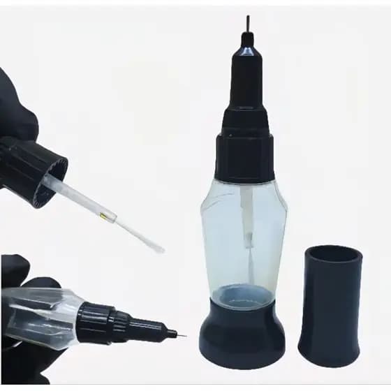 Caneta tubo para tinta para pintura e Base.